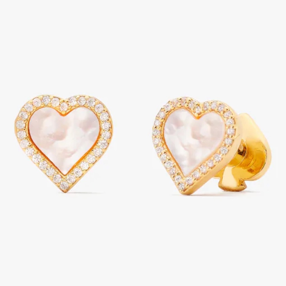 $68 Kate Spade Take Heart Studs